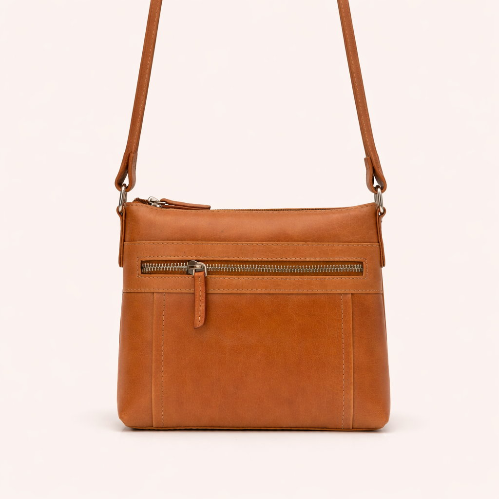 The Harbour Leather Crossbody Bag; Everyday Leather Essentials