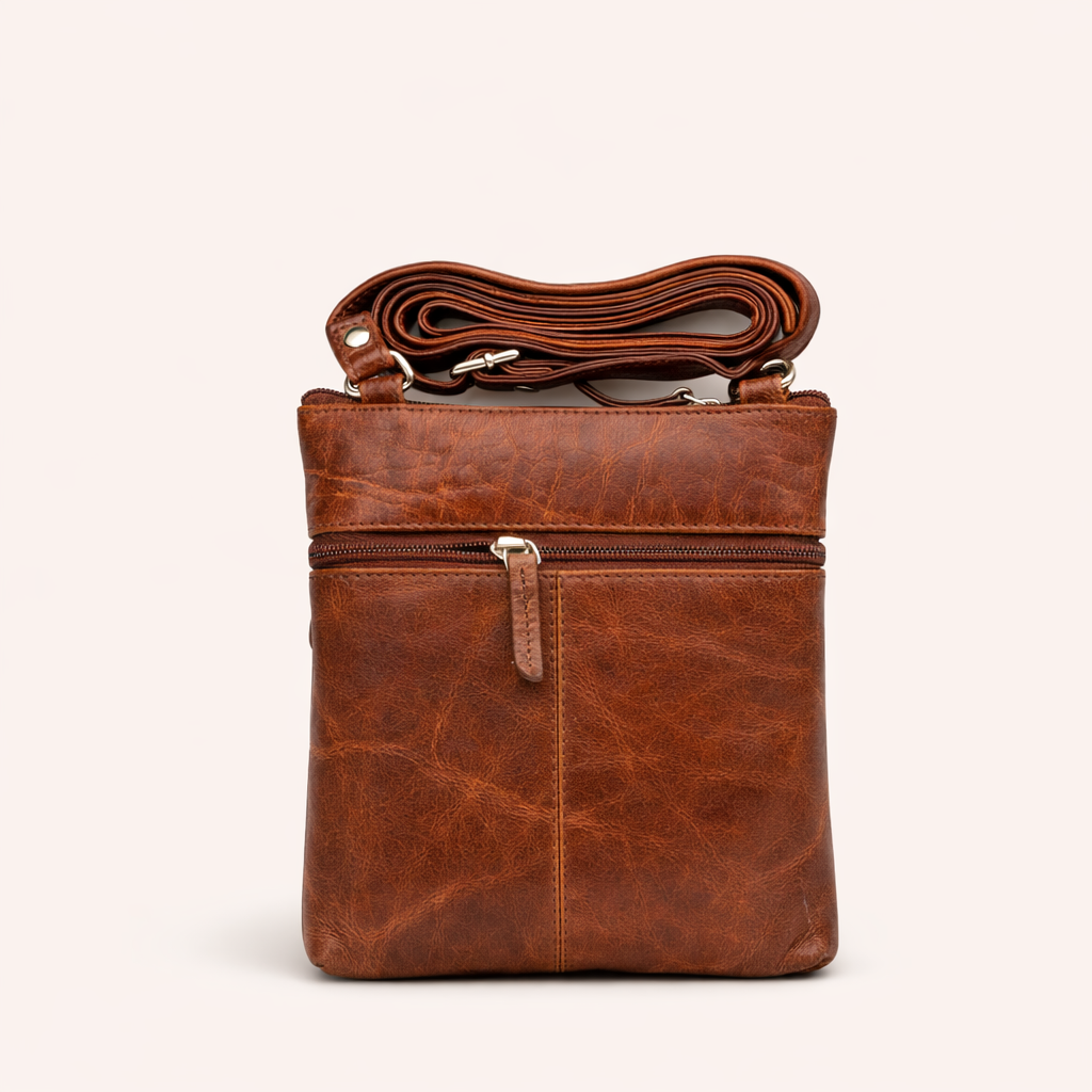 The Compass Crossbody; Everyday Leather Essential