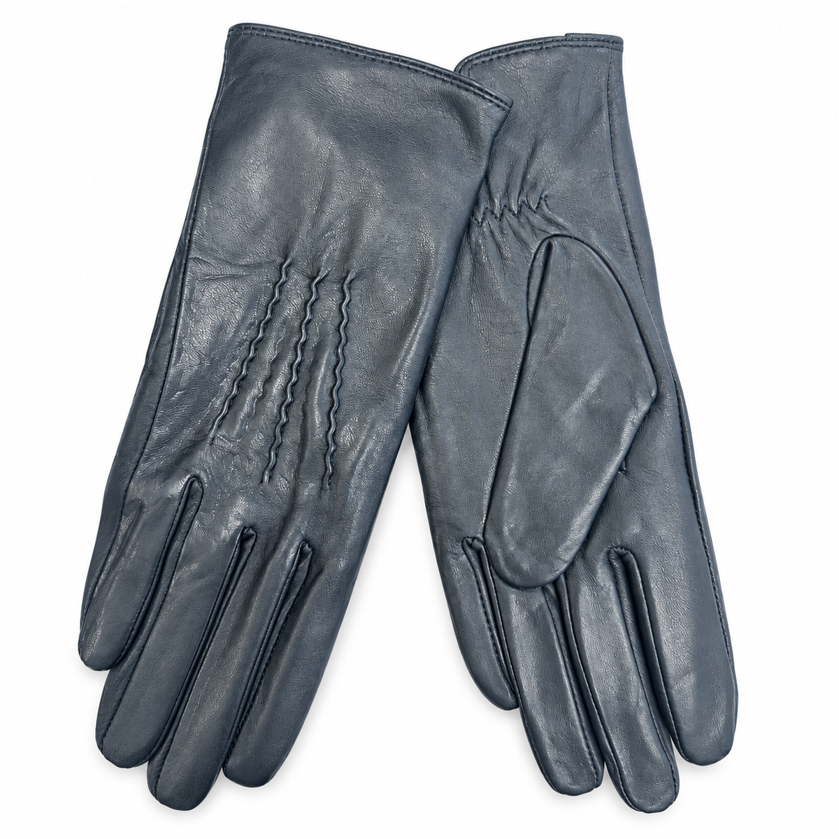 Women's Wool-Lined Leather Gloves