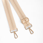 Stone Pom Pom Fabric Straps