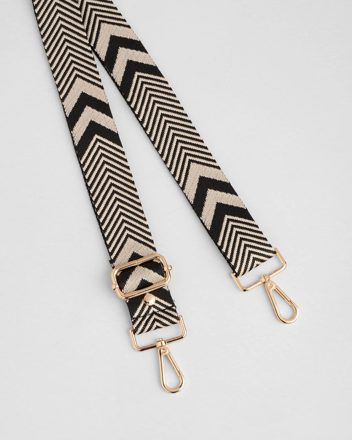 Black Pom Pom Fabric Straps