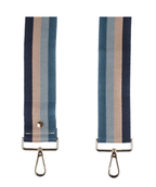 Blue Pom Pom Fabric Straps