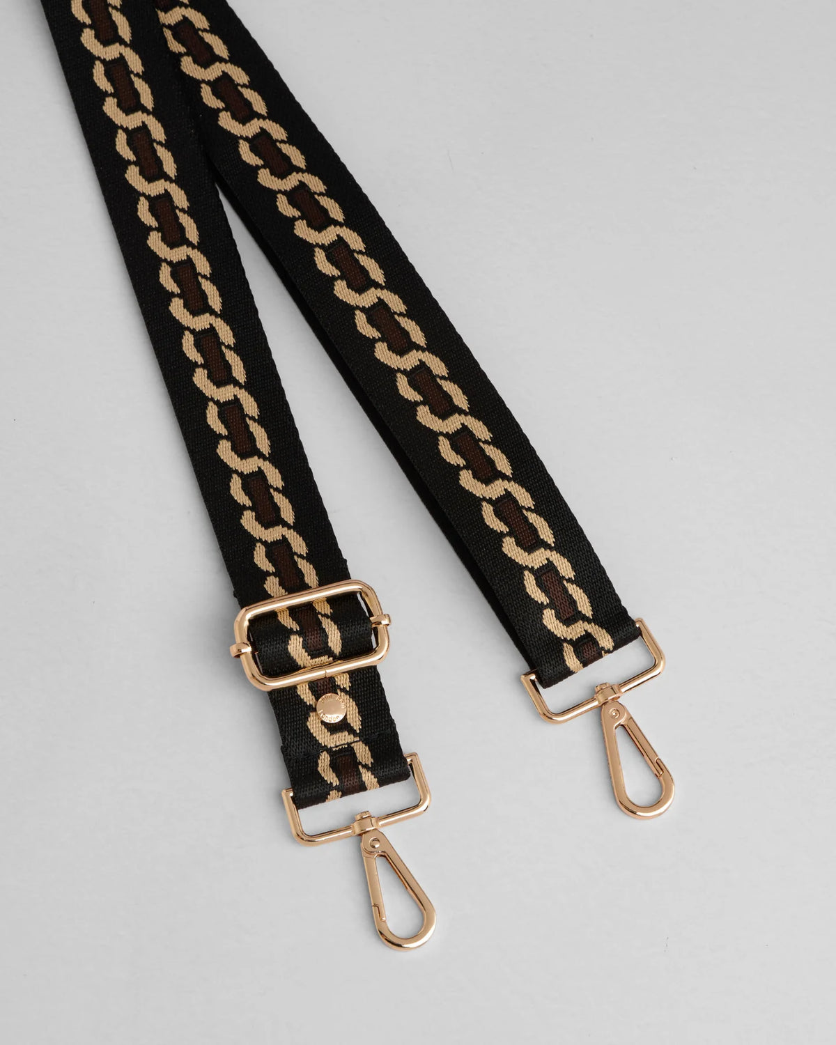 Brown Pom Pom Fabric Straps