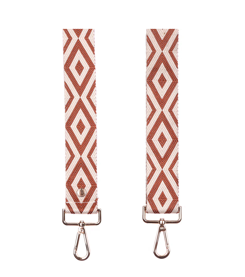 Ginger Pom Pom Fabric Straps