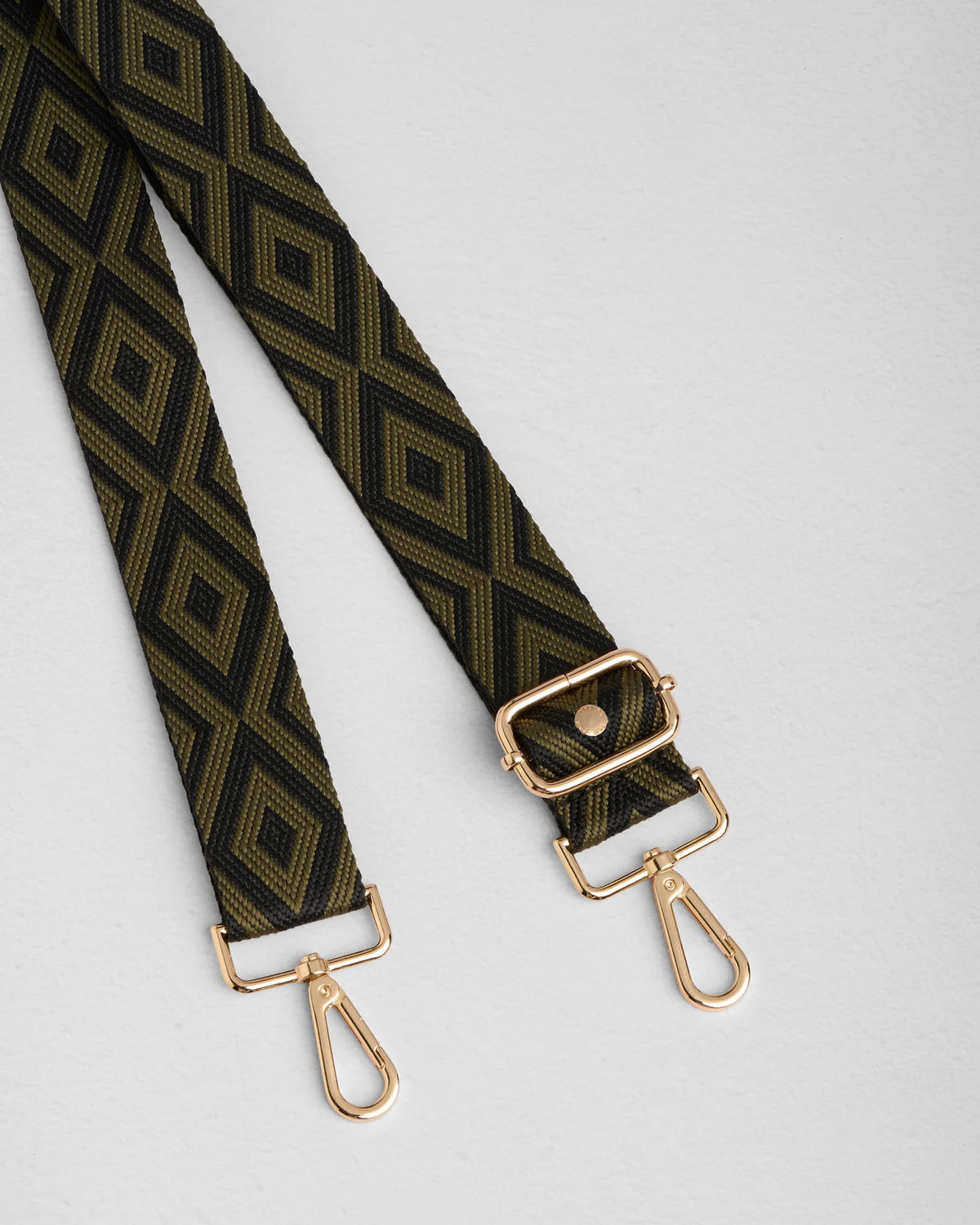 Green Pom Pom Fabric Straps