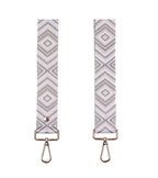 Neutral Pom Pom Fabric Straps