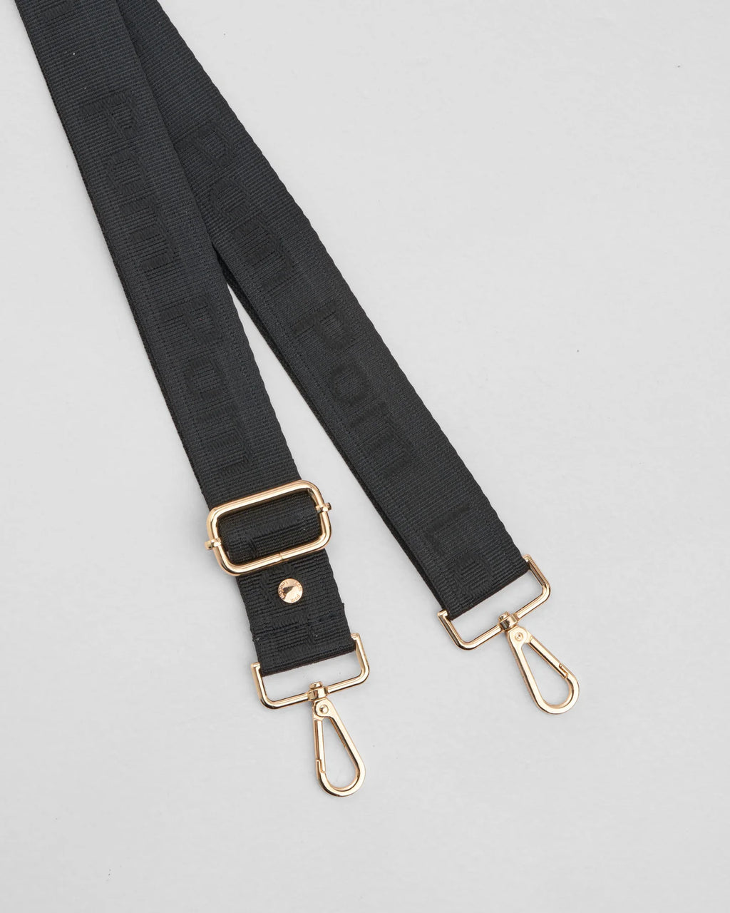 Black Pom Pom Fabric Straps