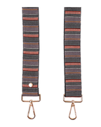 Orange Pom Pom Fabric Straps