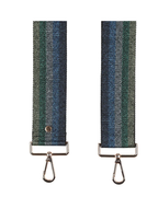 Green Pom Pom Fabric Straps