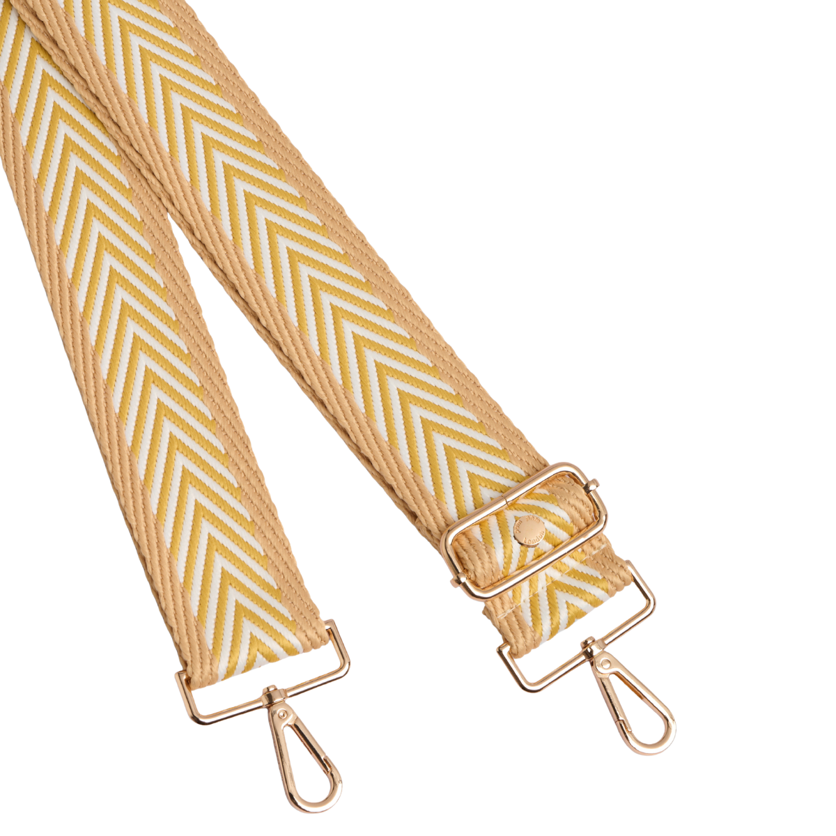Yellow Pom Pom Fabric Straps