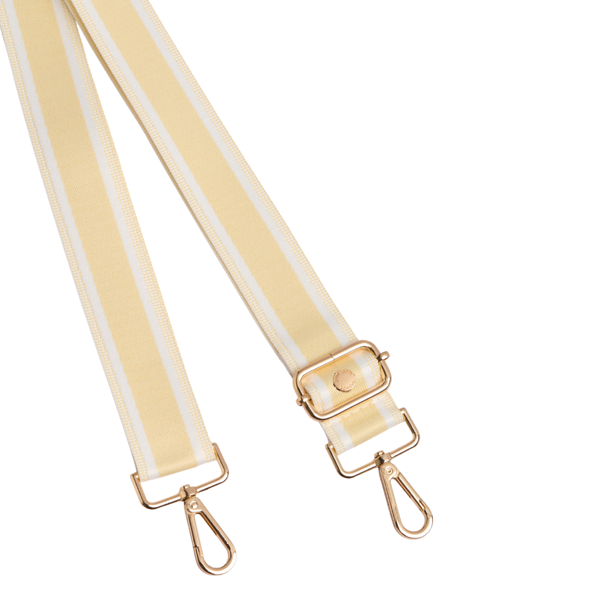 Yellow Pom Pom Fabric Straps