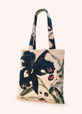 Powder Midnight Orchid Velvet Tote Bag