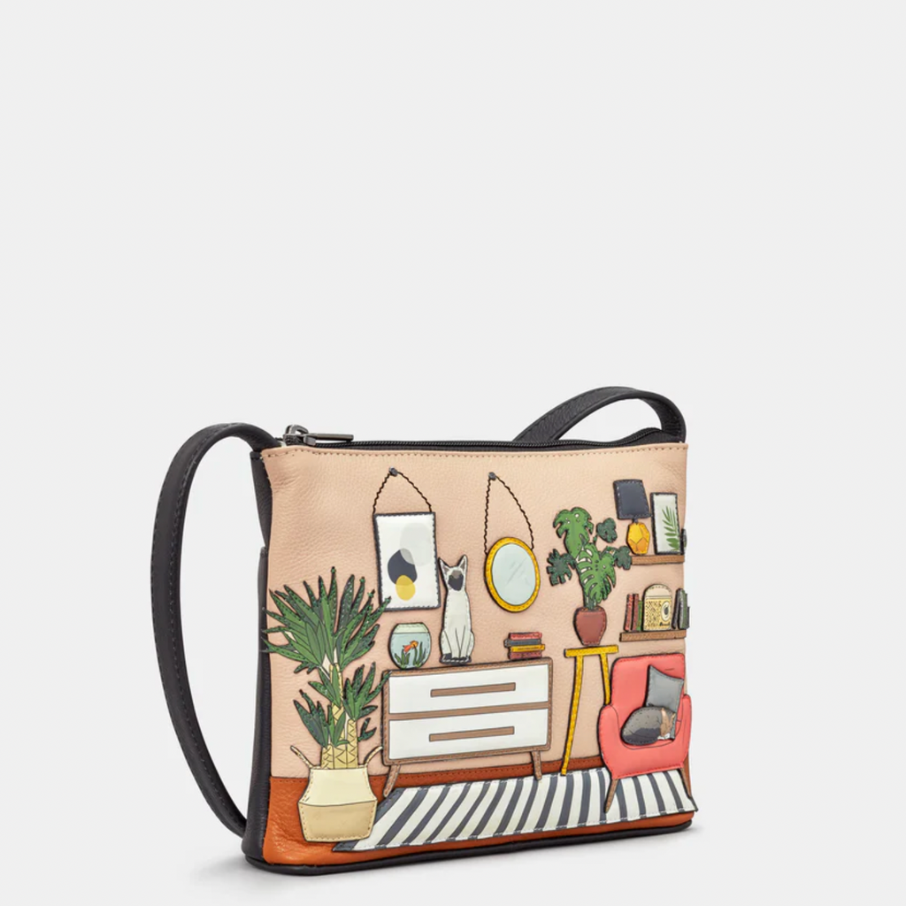 Yoshi Cat Lounge Medium Cross Body Bag