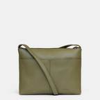 Olive green Crossbody bag with Jane Ausitn applique books