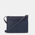 Navy Crossbody bag with Jane Ausitn applique books