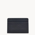 Black leather credit card holder